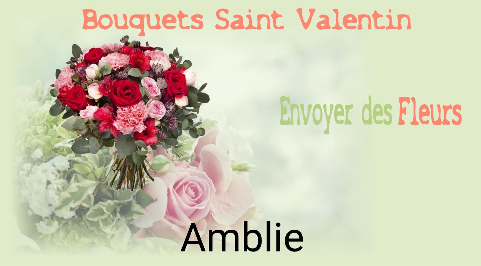 Roses de Saint-Valentin livrées à Amblie